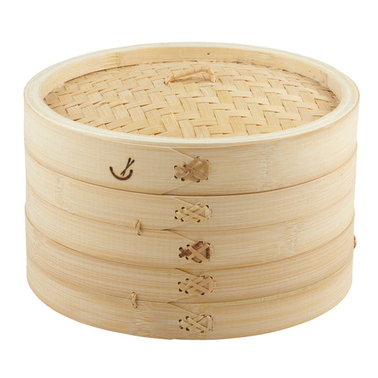 Davis & Waddell 26Cm 2 Tier Asian Bamboo Steamer