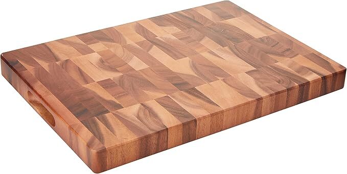 Davis & Waddell Acacia Wood End Grain Cutting Board Natural 50X35X4Cm