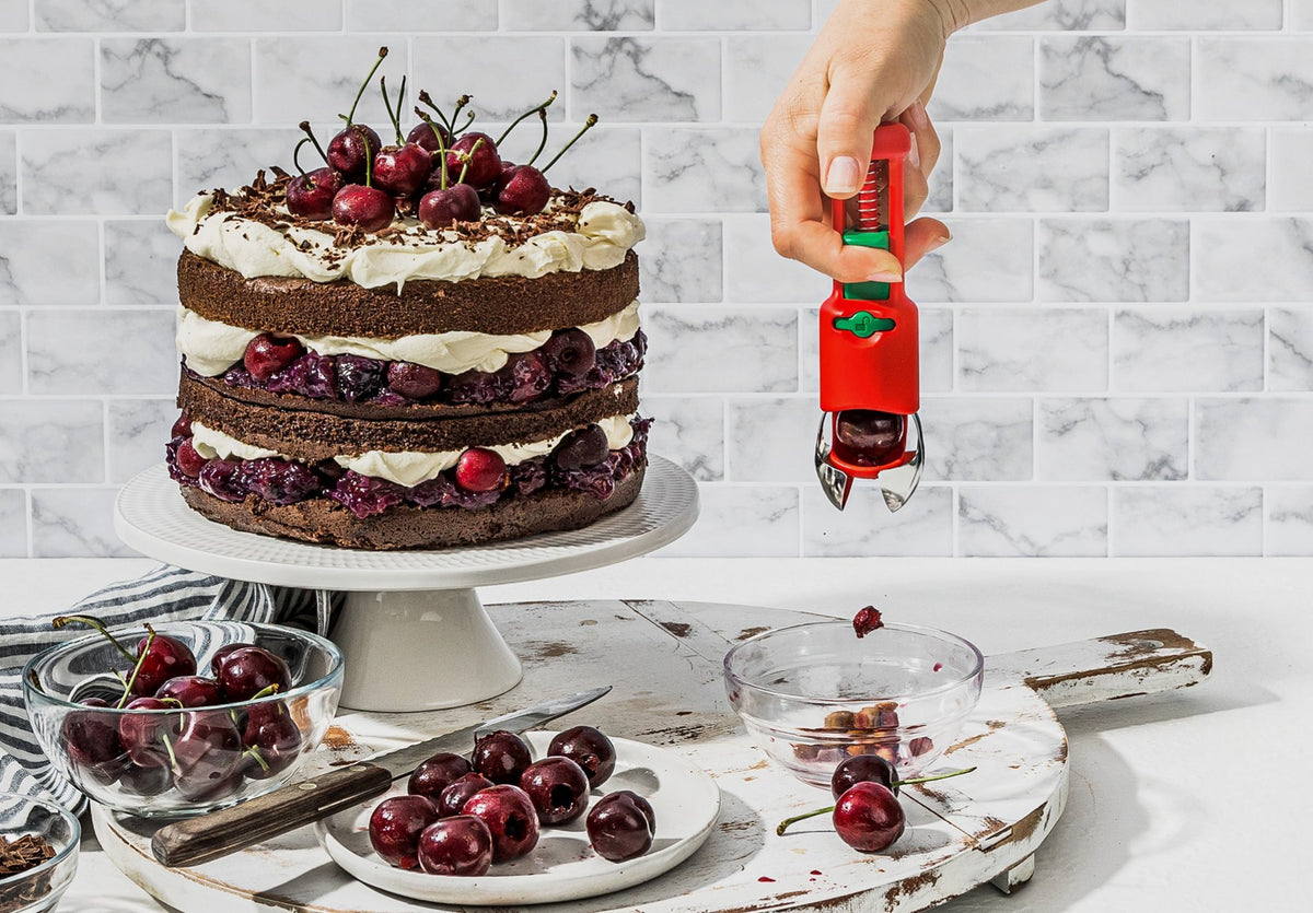 Hullapit - Red / Green Strawberry / Cherry / Olive Huller And Pitter