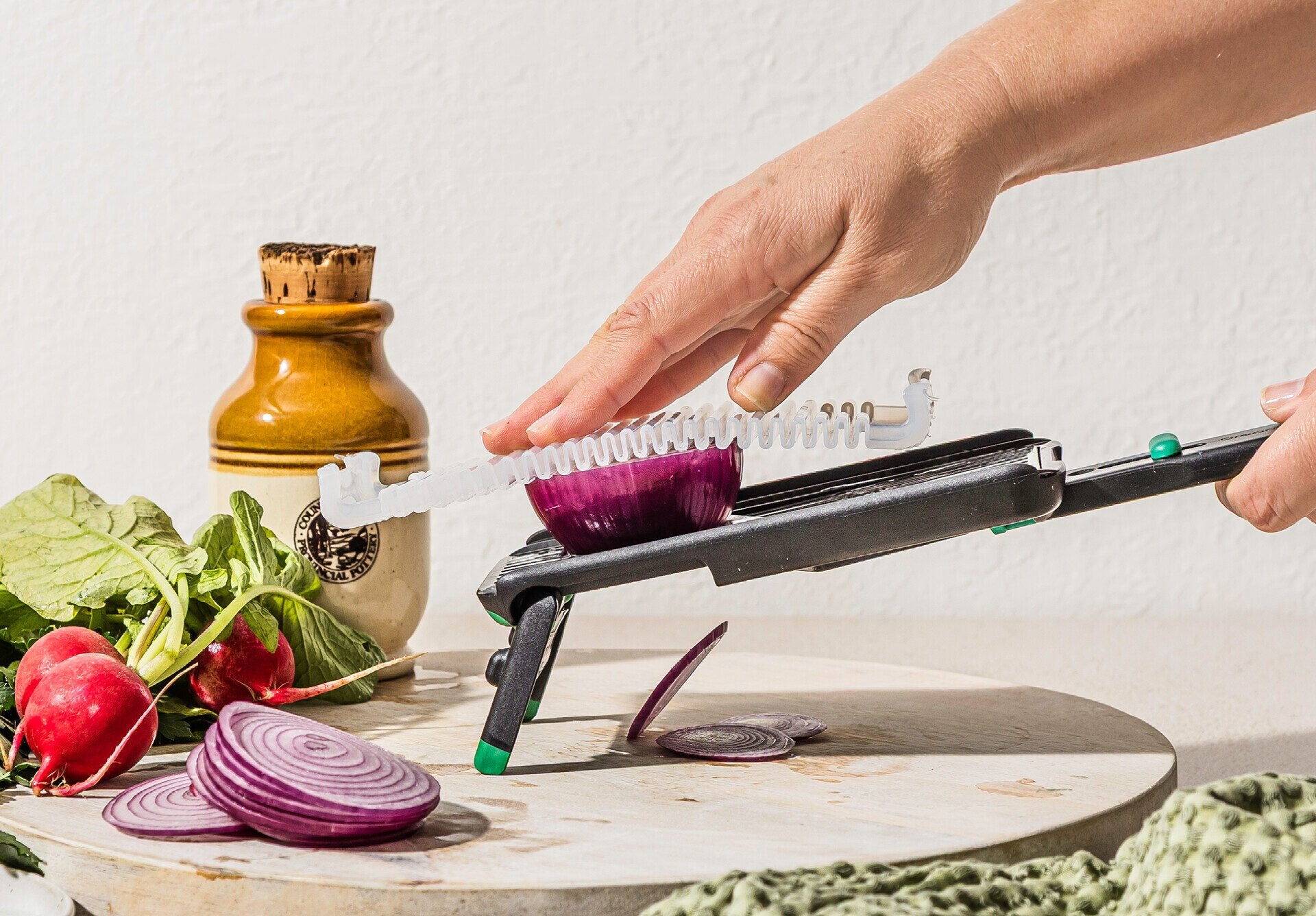 Nocutu - Green Vegetable Slicer Mandoline