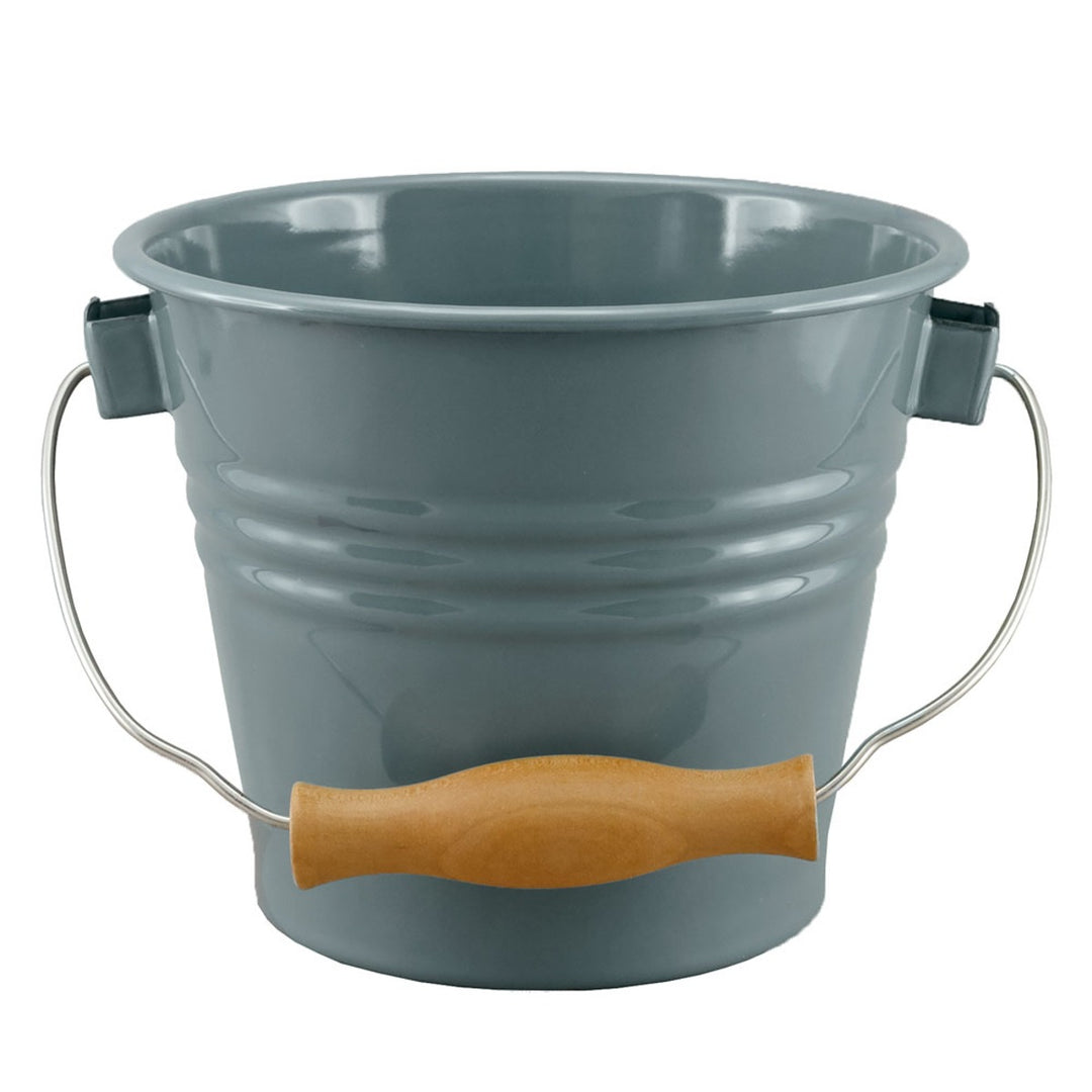 Falcon Enamel Bucket | 16cm - Grey (no Lid)