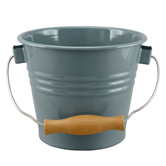 Falcon Enamel Bucket | 16cm - Grey (no Lid)