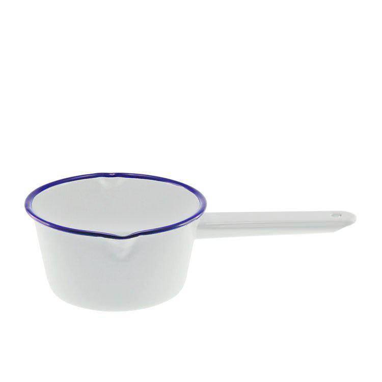 Falcon Enamel 14cm Milk Pan Blue