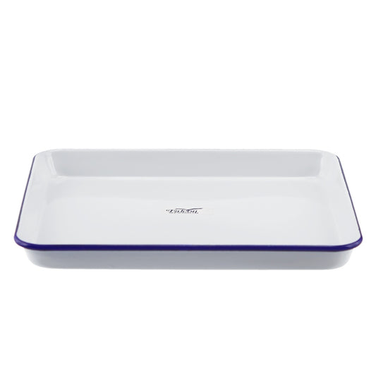 Falcon Enamel Bake Pan 31x27x3cm White