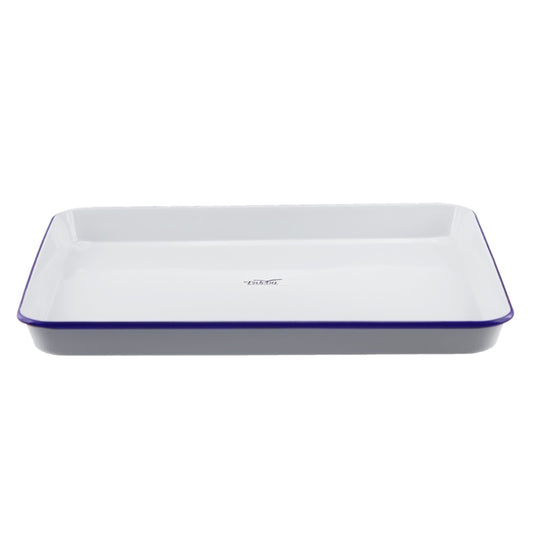Falcon Enamel Bake Pan 41x32x3.5cm White