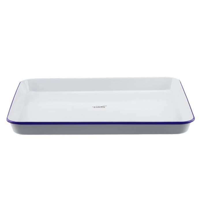 Falcon Enamel Bake Pan 41x32x3.5cm White