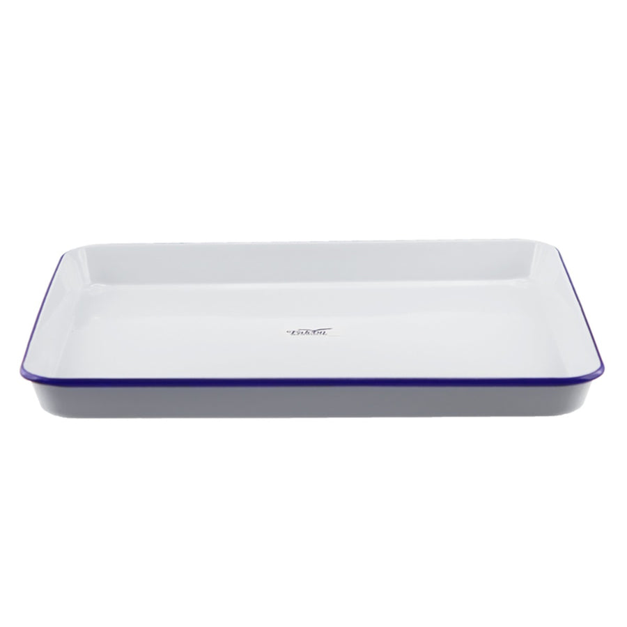 Falcon Enamel Bake Pan 41x32x3.5cm White
