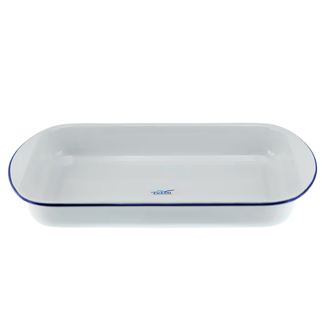 Falcon Enamel Lasagne Pan 46X30X6Cm Wh