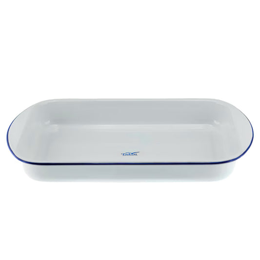 Falcon Enamel Lasagne Pan 46X30X6Cm Wh
