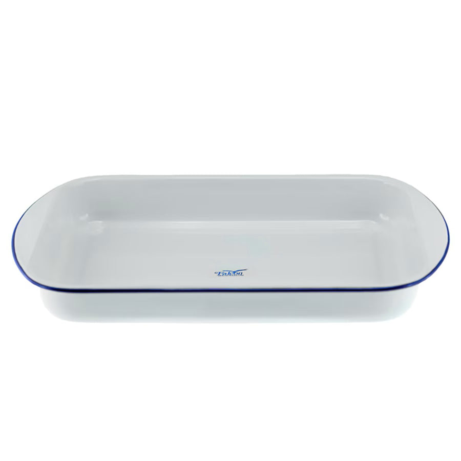 Falcon Enamel Lasagne Pan 46X30X6Cm Wh