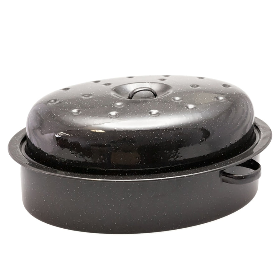 Falcon Enamel Oval Roaster W/lid