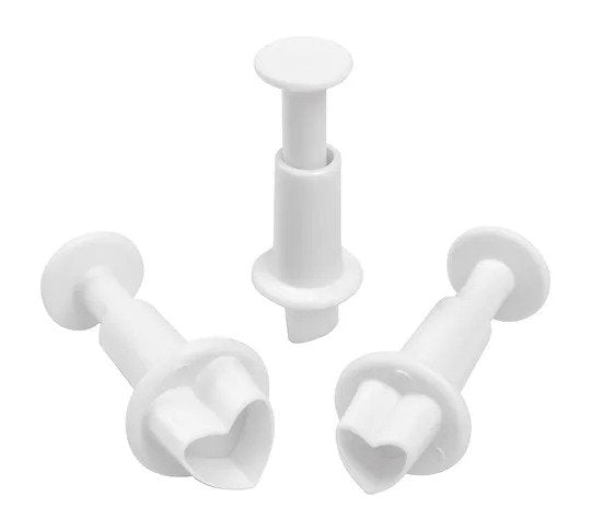 Mini Heart Plunger Cutter Set 3