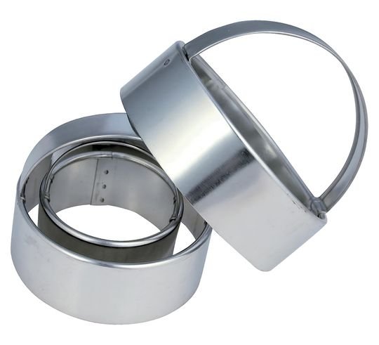 Mondo Round Plain Scone Cutters S/s Set 3 Piec