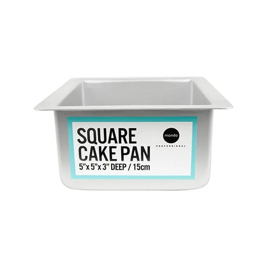 Mondo Pro Square Cake Tin 5 12.5x7.5cm