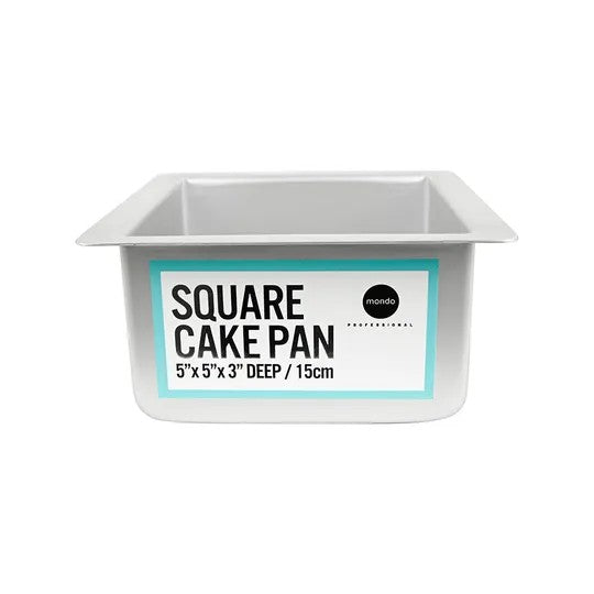Mondo Pro Square Cake Tin 5 12.5x7.5cm