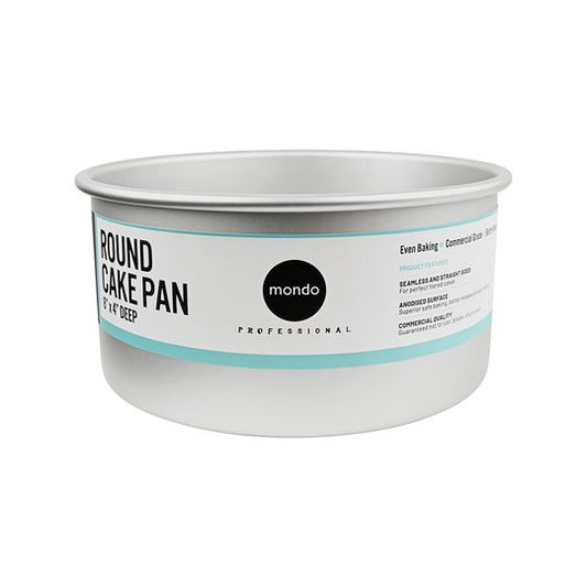 Mondo Pro Deep Round Cake Tin 8 Inch 20cm X 10cm Deep