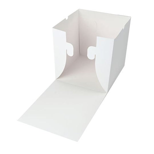 Mondo White Cake Box 12in Tall Square 12in X 12in