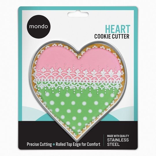 Mondo Heart Cookie Cutter