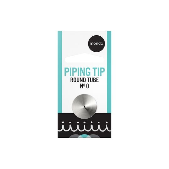 Mondo #0 S/s Round Piping Tip