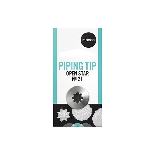 Mondo #21 S/s Star Piping Tip