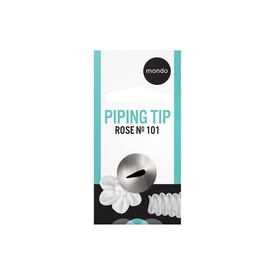 Mondo #101 S/s Rose Piping Tip