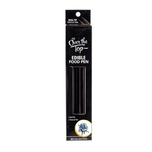 Over The Top Food Decorating Pens Black