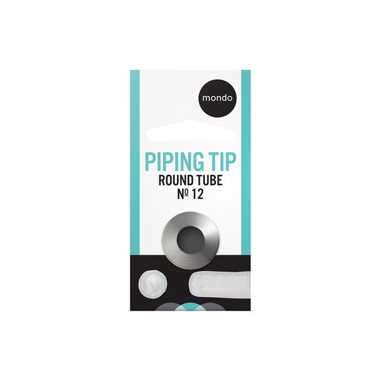Mondo #12 S/s Round Piping Tip
