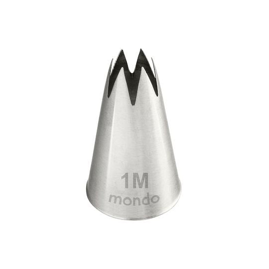 Mondo #1m S/s Open Star Piping Tip