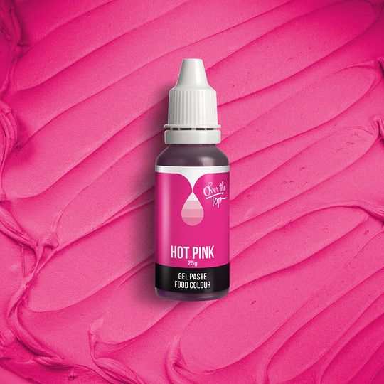 Over The Top Food Colour - Hot Pink 25G