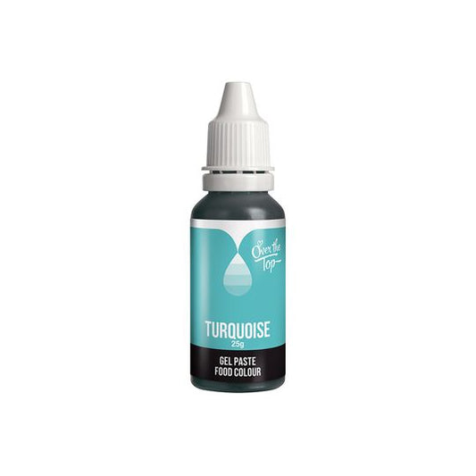 Over The Top Food Colour - Turquoise 25G