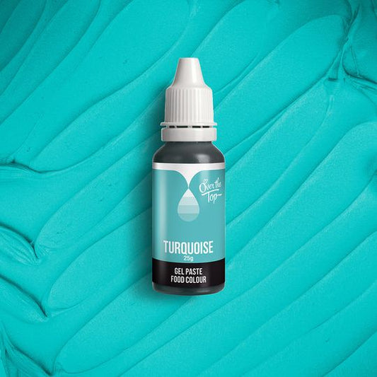 Over The Top Food Colour - Turquoise 25G