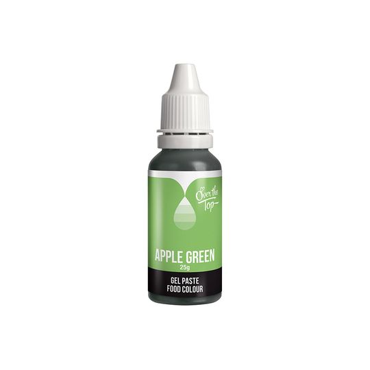 Over The Top Food Colour - Apple Green 25g