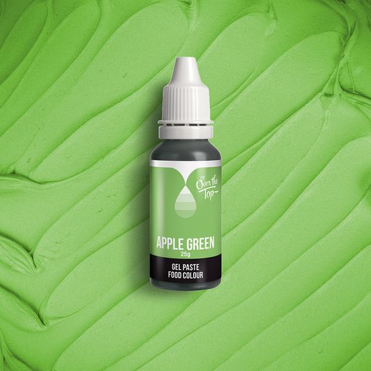 Over The Top Food Colour - Apple Green 25g