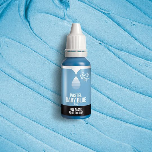 Over The Top Pastel Food Colour - Baby Blue 25g