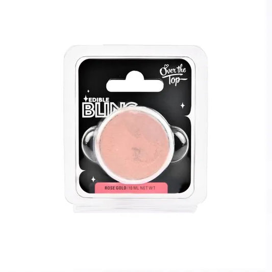Over The Top Edible Bling Rose Gold Lustre Dust 10ml
