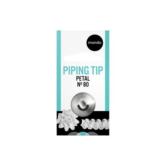 Mondo #80 S/s Petal Piping Tip