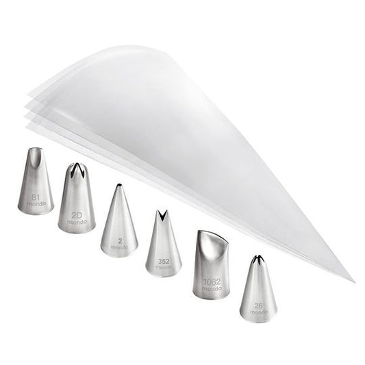 Mondo Flower Piping 10pce Set