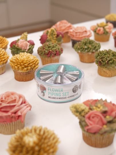 Mondo Flower Piping 10pce Set