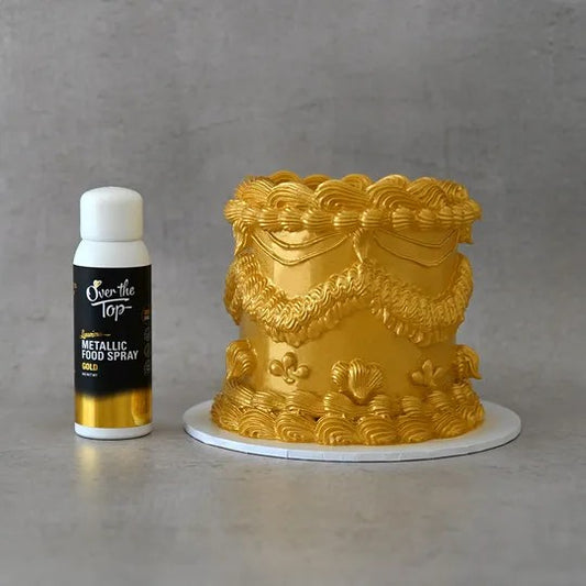 Ott Metallic Food Spray Cans Gold 48G