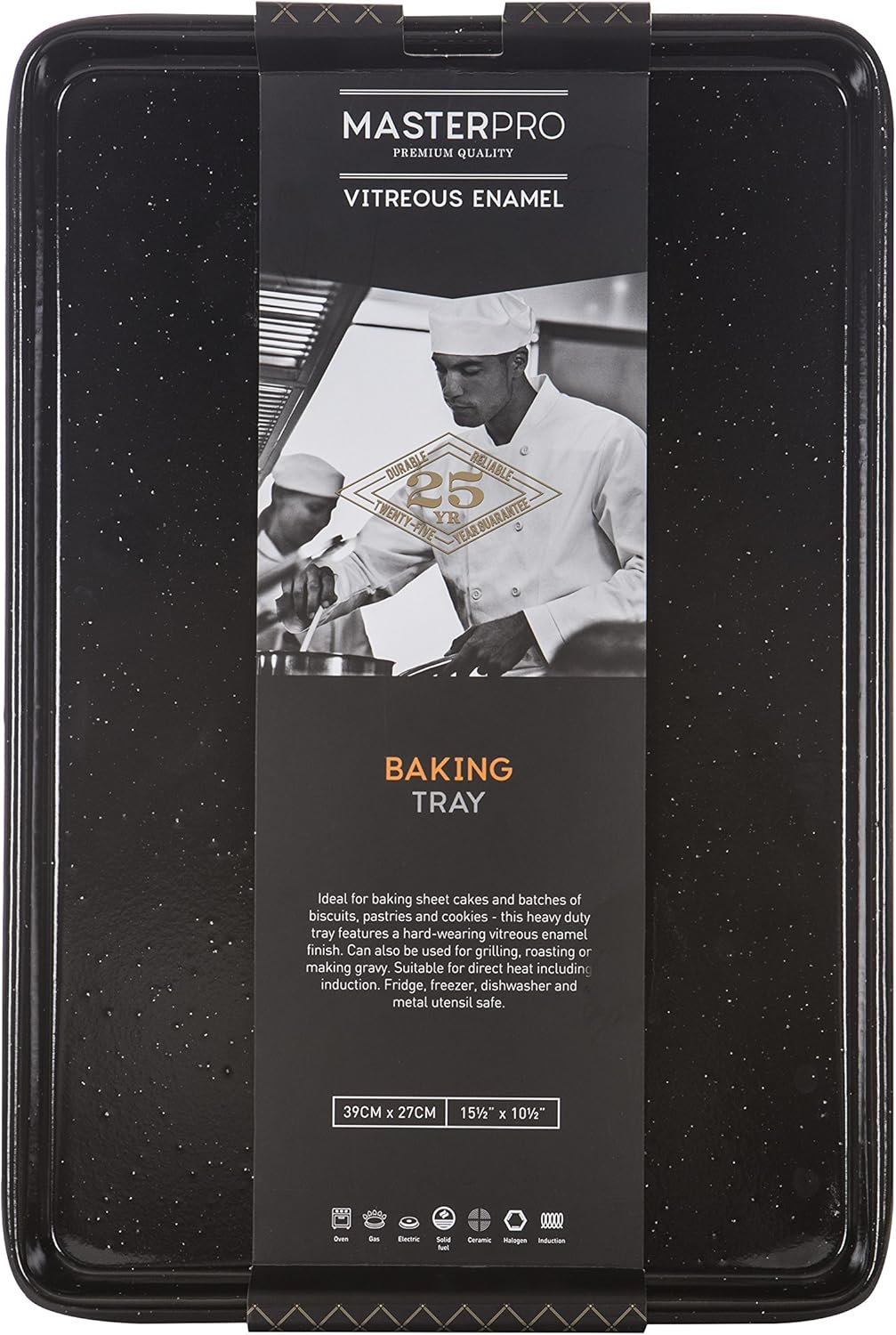 Enamel Baking Tray 40x27x2cm