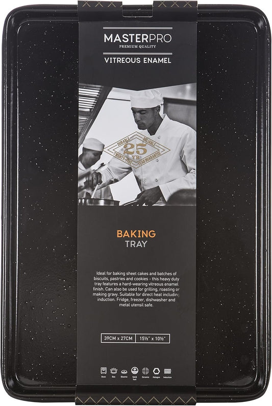 Enamel Baking Tray 40x27x2cm