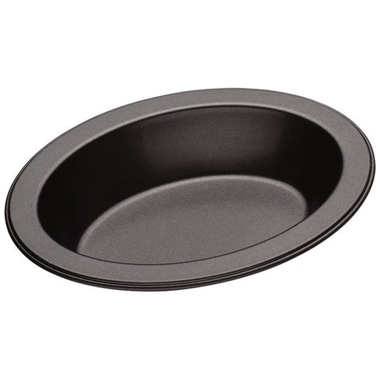Masterpro Non-Stick Individual Oval Pie Dish 13.5X10X3Cm