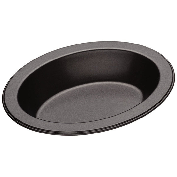 Masterpro Non-Stick Individual Oval Pie Dish 13.5X10X3Cm