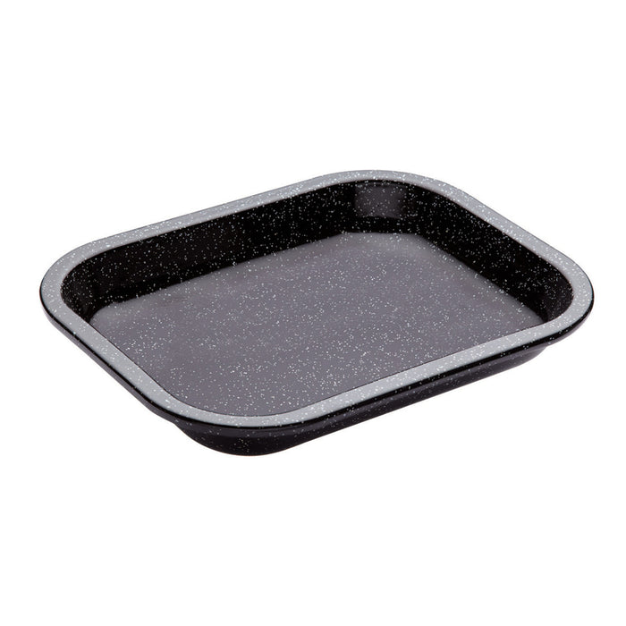 Masterpro Vitreous Enamel Baking Tray 27X21Cm