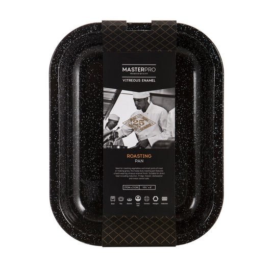 Masterpro Vitreous Enamel Baking Tray 27X21Cm