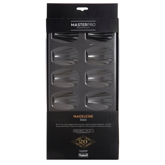 Matserpro Non-Stick 12 Hole Madeleine Pan