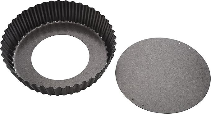 Masterpro Non Stick Round Deep Flan Quiche 25cm