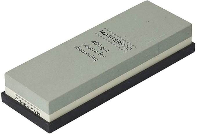 Masterpro 400 1000 Dual Grit Knife Sharpening Whetstone Sharpeners Water Stone