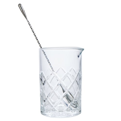 Davis & Waddell Fine Foods Mixing Glass With Stirrer 600ml