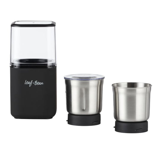 Leaf And Bean 2In1 Coffee & Spice Grinder 